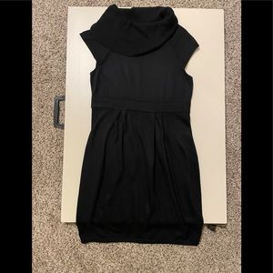 Black Cowl Neck Sweater Dress S